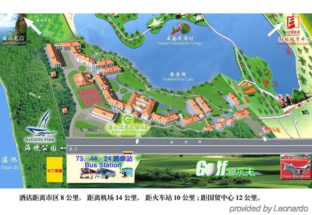 Yunnan Dianchi Garden Resort Hotel & Spa Kunming Zewnętrze zdjęcie